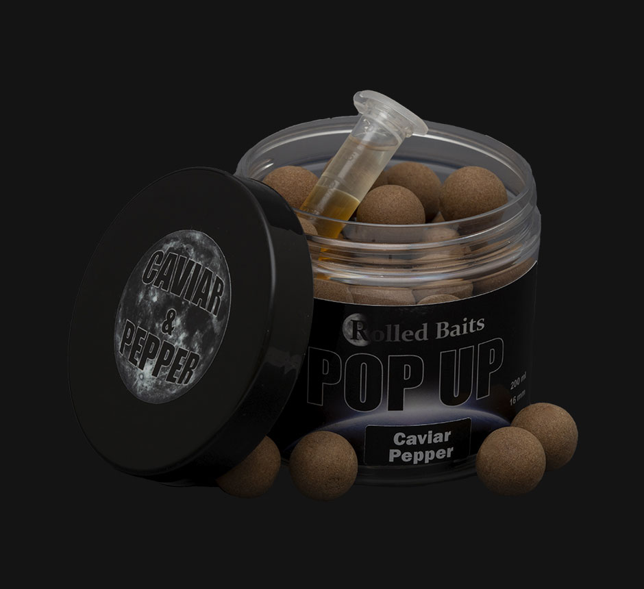 Caviar & Black Pepper Pop Up